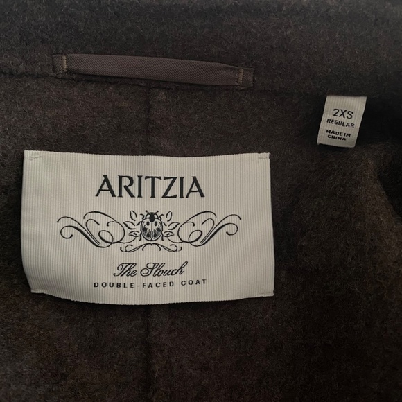 Aritzia The Slouch™ Double-Faced Coat - Luxe (Re)Wool - Picture 5 of 7
